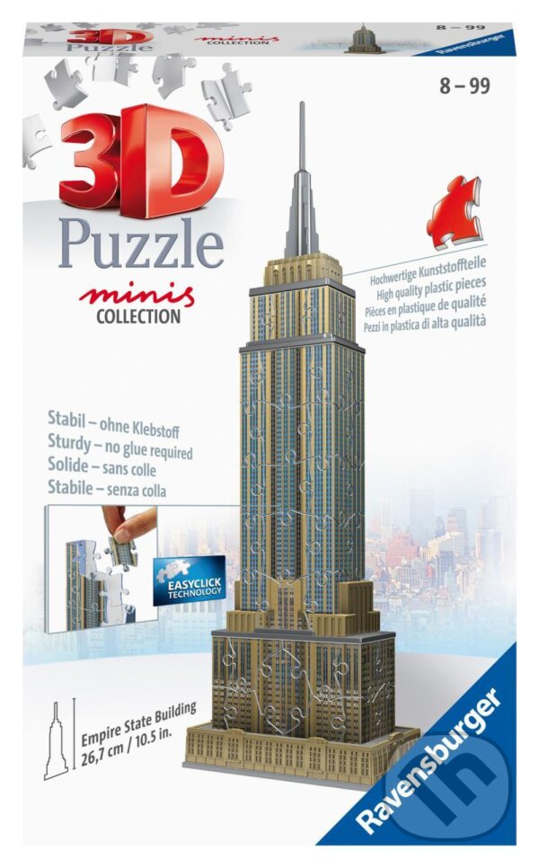 Levně Mini budova - Empire State Building - puzzle z kategorie Mestá a stavby