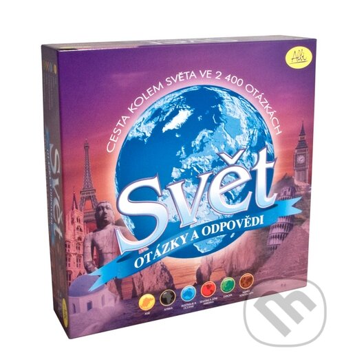 Společenská hra: Svět - otázky a odpovědi (česká verze) (Albi). Albi, 2013