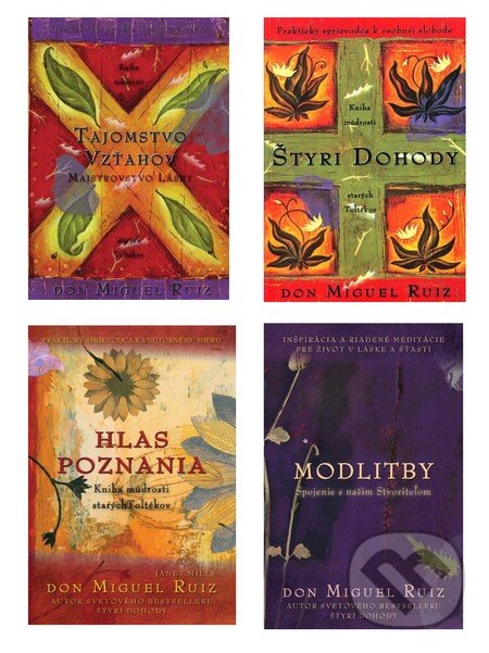 Levně Sloboda, vzťahy, poznanie a modlitby s Miguelom Ruizom (kolekcia) - kniha z kategorie Mágia a okultizmus