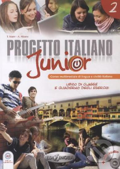 PROGETTO ITALIANO JUNIOR 2 STUDENTE + CD Edilingua