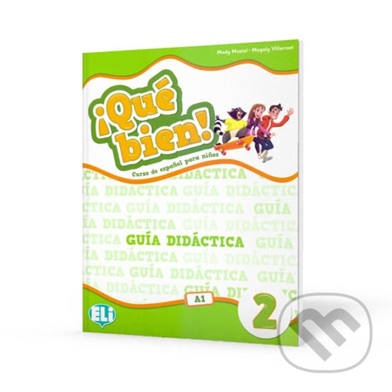 Levně Qué bien! 2: Guía didáctica + 2 CD audio + DVD Cuentos en musical - kniha z kategorie Jazykové učebnice a slovníky