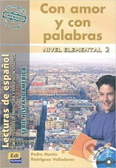 Serie Hispanoamerica Elemental II Con amor y con palabras - Libro + CD Edinumen