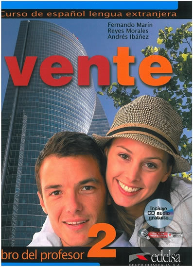 Levně Vente 2/B1: Libro del profesor + CD - Arrese Fernando Marín - kniha z kategorie Jazykové učebnice a slovníky