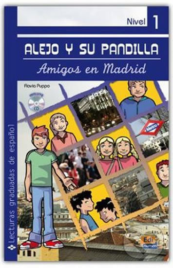 Levně Alejo y su pandilla 1 - En Madrid - Libro + CD - kniha z kategorie Jazykové učebnice a slovníky