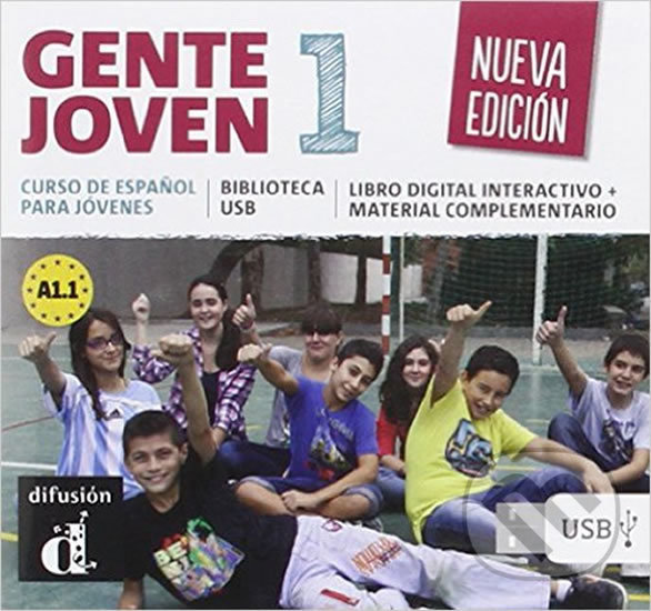 Levně Gente Joven 1 Nueva (A1.1) – Biblioteca USB - kniha z kategorie Jazykové učebnice a slovníky