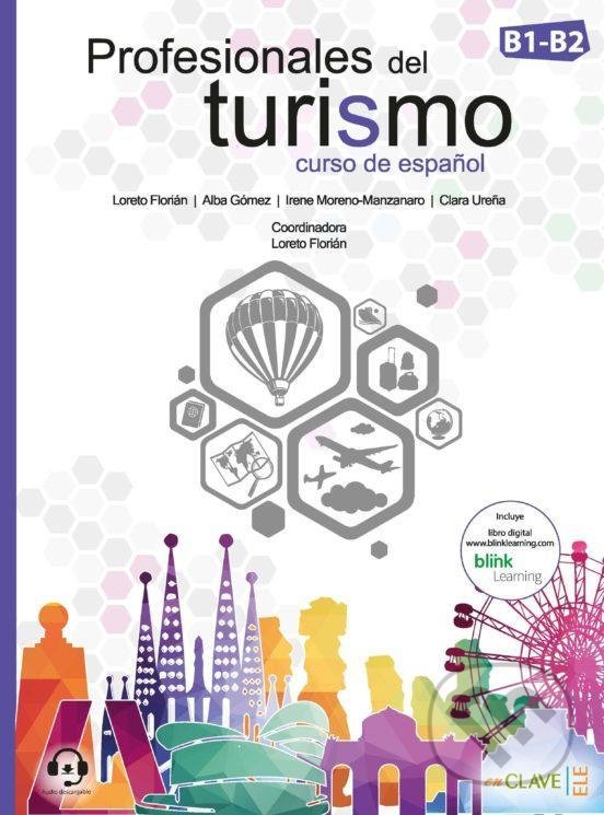Levně Profesionales del turismo: Libro del alumno + Cuaderno de actividades + audio descargable (B1-B2) - kniha z kategorie Jazykové učebnice a slovníky