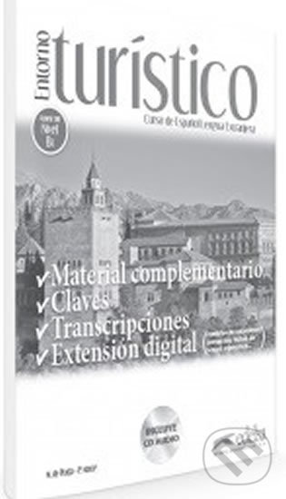 Levně Entorno turístico B1 Material complementario, claves y transcripciones + CD - kniha z kategorie Jazykové učebnice a slovníky