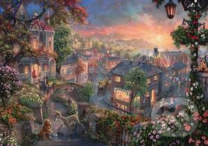 Levně Disney, Lady and the Tramp - puzzle z kategorie Disney