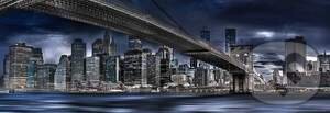 Levně New York, Dark Night - puzzle z kategorie Mestá a stavby