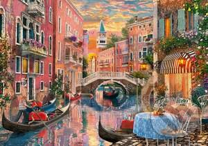 Levně Venice evening sunset - puzzle z kategorie Mestá a stavby