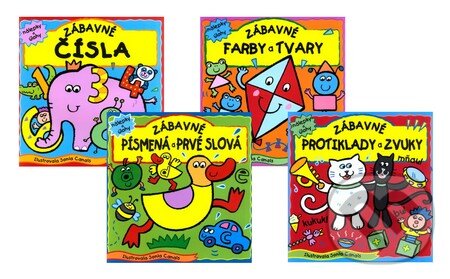 Kniha: Zábavná kolekcia (kolekcia štyroch zošitkov s nálepkami a úlohami) (Slovart). Slovart