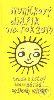 Sluníčkový diářík na rok 2014 - Honza Volf, Nakladatelství jednoho autora, 2013