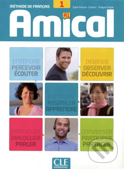 Amical - Niveau 1 - A1 - Livre + CD audio CLE International
