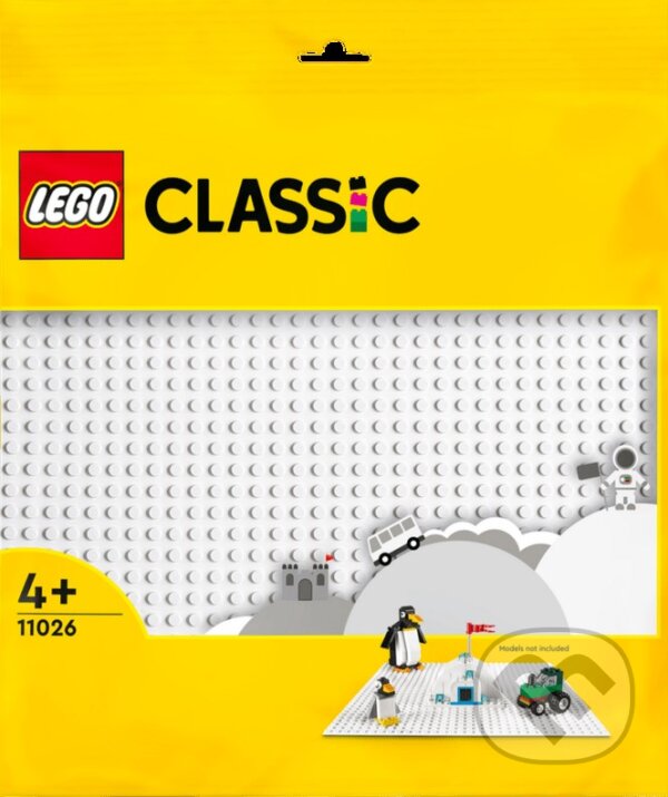 LEGO® Classic 11026 Biela podložka na stavanie, LEGO, 2022