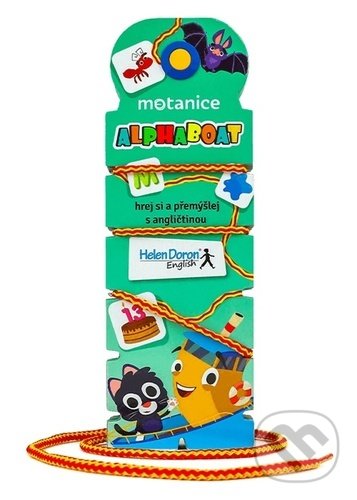 Levně Motanice - alphaboat (Hrej si a přemýšlej s angličtinou) - kniha z kategorie Cudzie jazyky