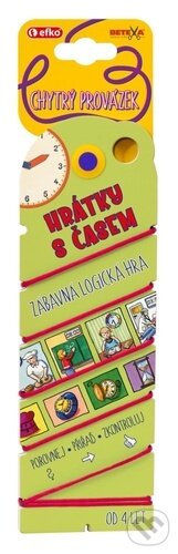 Levně Chytrý provázek - Hrátky s časem (Zábavná logická hra (Porovnej - přiraď - zkontroluj)) - hra z kategorie Vzdelávacie hry