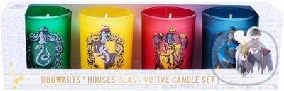 Levně Harry Potter: Hogwarts Houses Glass Votive Candle Set