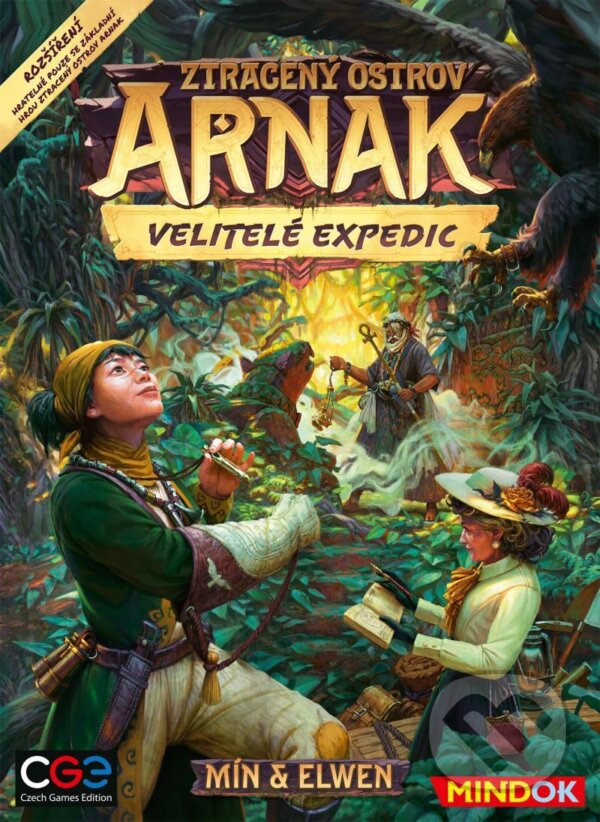 Levně Ztracený ostrov Arnak: Velitelé expedic (rozšíření) - hra z kategorie Ostatné
