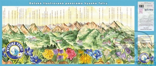 Detská ilustrovaná panoráma Vysoké Tatry - Johana Chrienová, Michal Klaučo, Veduta, 2022