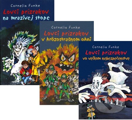 Lovci prízrakov (Komplet 3 titulov) - Cornelia Funke, Slovart