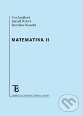 Kniha: Matematika II (Eva Jonášová, Jaroslava Vesecká a Zdeněk Rubeš). Karolinum, 2013