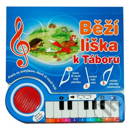 Levně Běží liška k Táboru (Piánko se světýlkem, které tě naučí hrát)