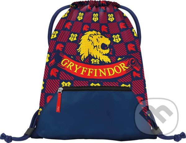 Levně Sáček na obuv s kapsou Baagl Harry Potter Gryffindor (Nebelvír)