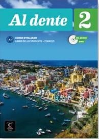 Levně Al dente 2 (A2) – Libro + quad. degli eser. + CD + DVD - kniha z kategorie Jazykové učebnice a slovníky