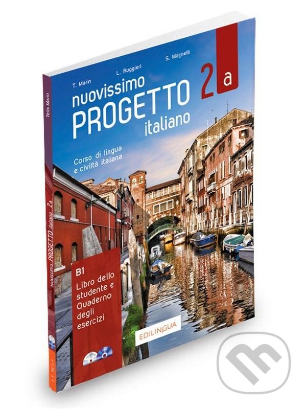 Nuovissimo Progetto italiano 2a/B1: Libro dello studente e Quaderno degli esercizi  DVD video + CD Audio - Telis Marin, Edilingua, 2020