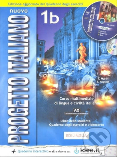 Levně Nuovo Progetto italiano 1b: Libro dello Studente + quaderno degli esercizi + DVD video + CD Audio - kniha z kategorie Jazykové učebnice a slovníky