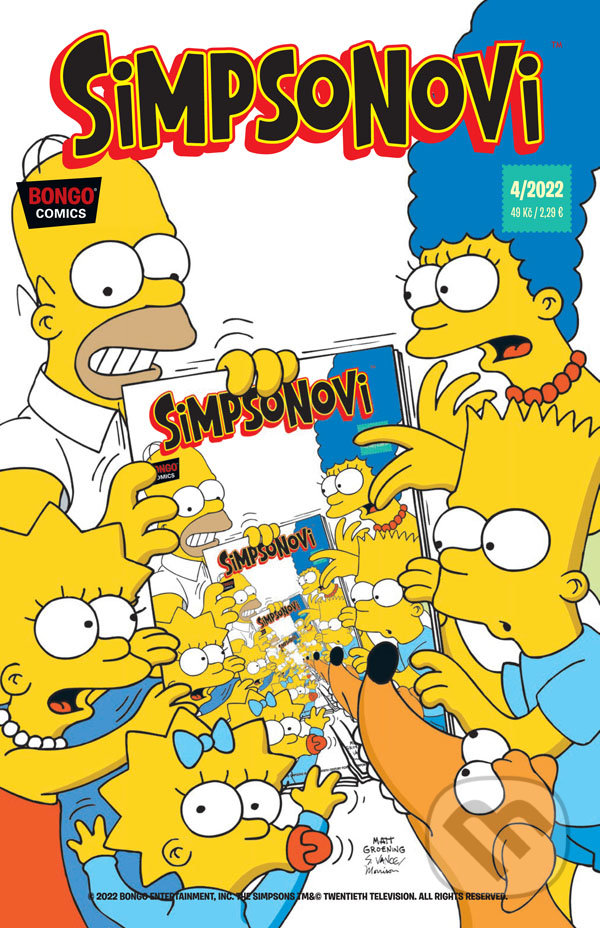 Levně Simpsonovi (04/2022) - kniha z kategorie Komiksy