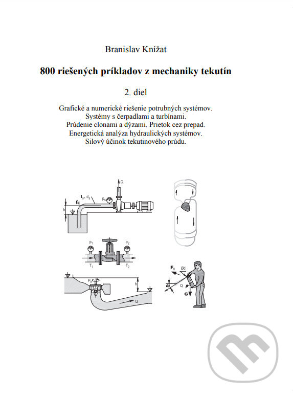 Levně 800 riešených príkladov z mechaniky tekutín - Branislav Knížat - kniha z kategorie Vysoké školy