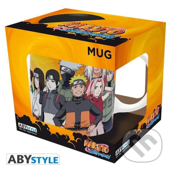 Levně Naruto Shippuden Hrnček keramický - Konoha Ninjas (320 ml)