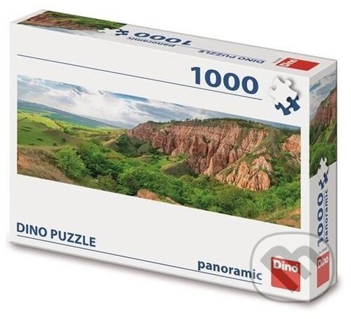 Levně Červená rokle panoramic - puzzle z kategorie Prírodné scenérie