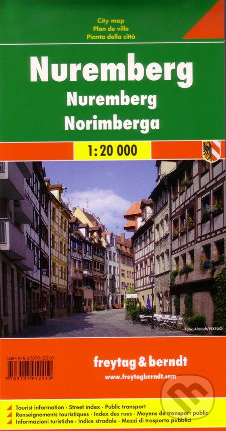 Nuremberg 1:20 000, freytag&berndt, 2012