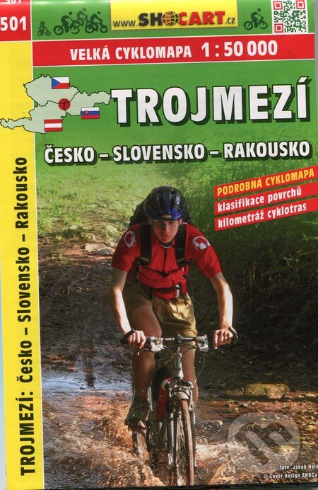 Levně Trojmezí 1:50 000 (Česko, Slovensko, Rakousko - č. 501)