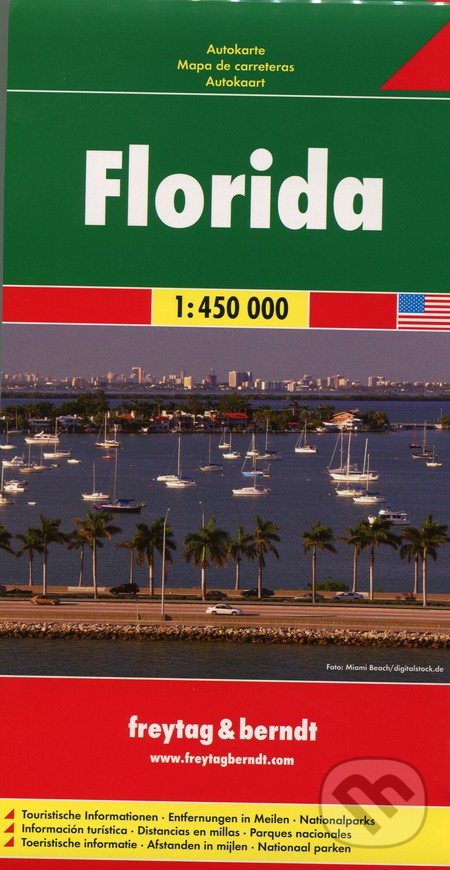 Florida 1:450 000, freytag&berndt, 2013