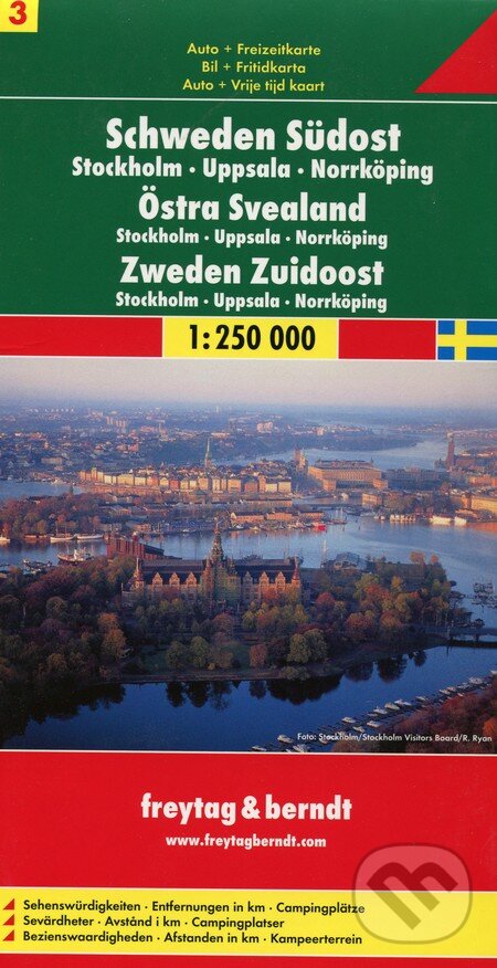 Levně Schweden Südost 1:250 000 (Automapa)