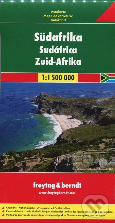Südafrika 1:1 500 000, freytag&berndt, 2013