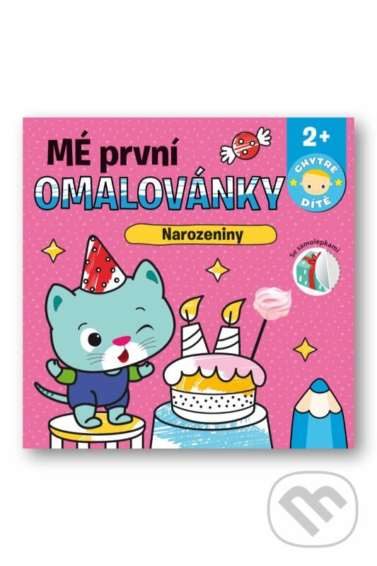 Levně Mé první omalovánky - Narozeniny - kniha z kategorie Omaľovávanky