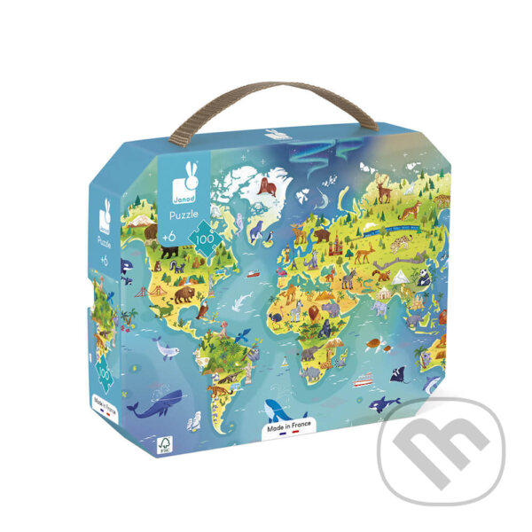 Mapa sveta v kufríku, Janod, 2022