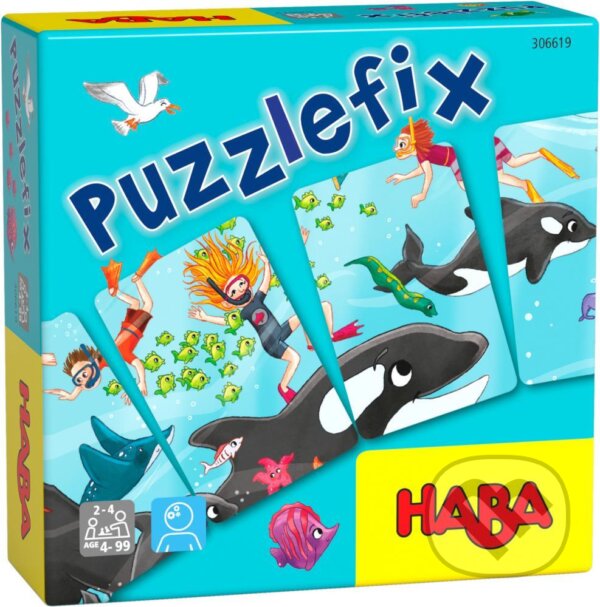 Spoločenská hra: Rýchle puzzle (Haba). Haba, 2022