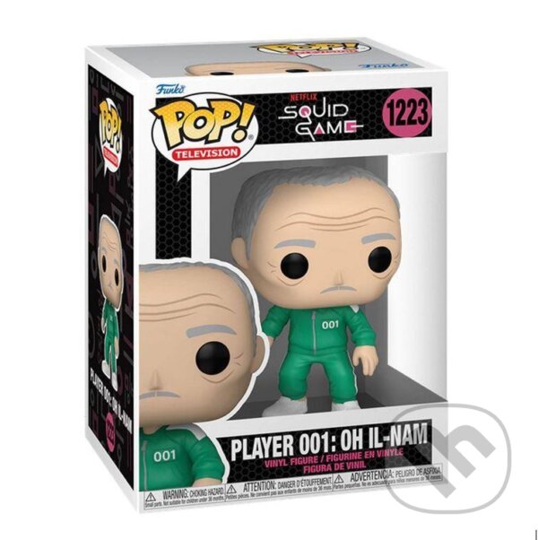 Levně Funko POP Squid Game: Player 001 - Oh Il-nam