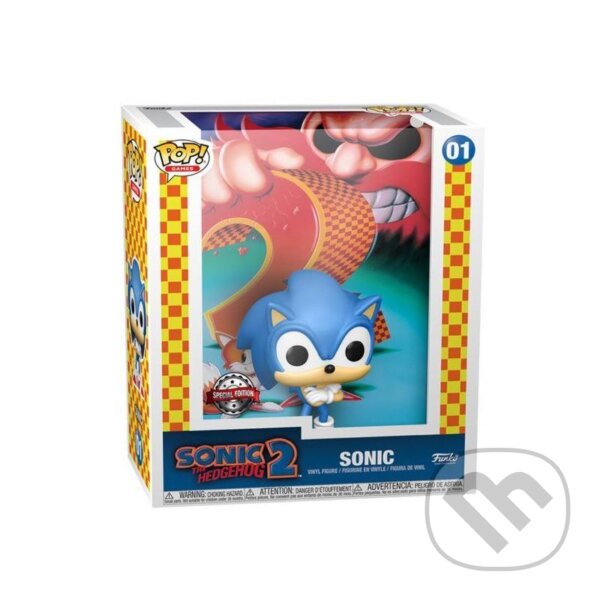 Funko POP Game Cover: Sonic (exclusive special edition), Funko, 2022
