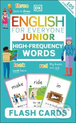 Levně English for Everyone Junior (High-Frequency Words Flash Cards) - kniha z kategorie Cudzie jazyky