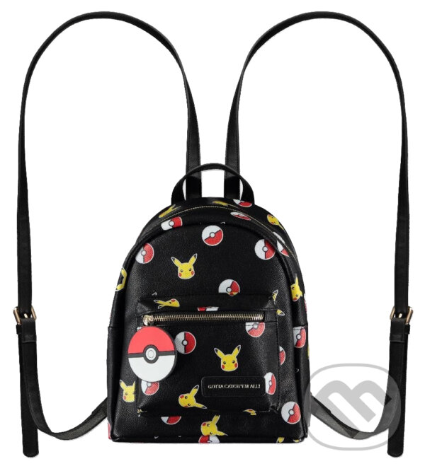 Dámsky batoh Pokémon: Pikachu & Pokéball, Pokemon, 2021