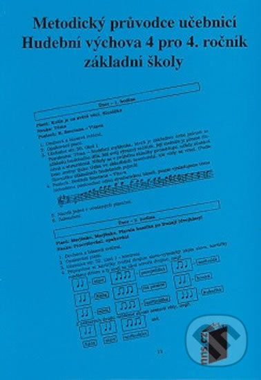 Levně Metodický průvodce k učebnici Hudební výchova 4 - kniha z kategorie 2. stupeň