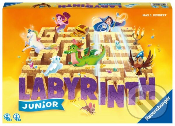 Spoločenská hra: Labyrinth Junior Relaunch (Ravensburger). Ravensburger, 2022