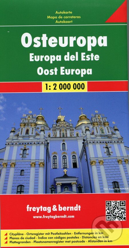 Levně Osteuropa 1: 2 000 000 (Atomapa)