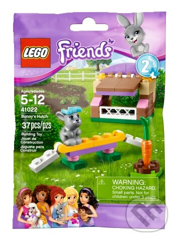 LEGO Friends 41022 - Zajačí koterec, LEGO, 2013